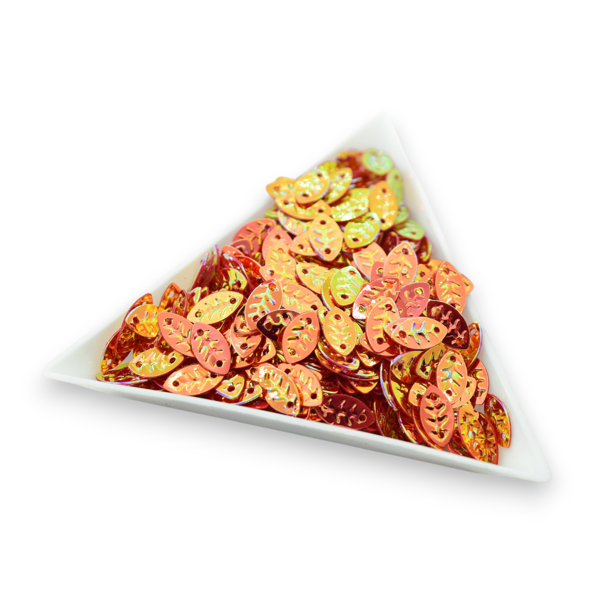 Red Leaves - Sequin Mix